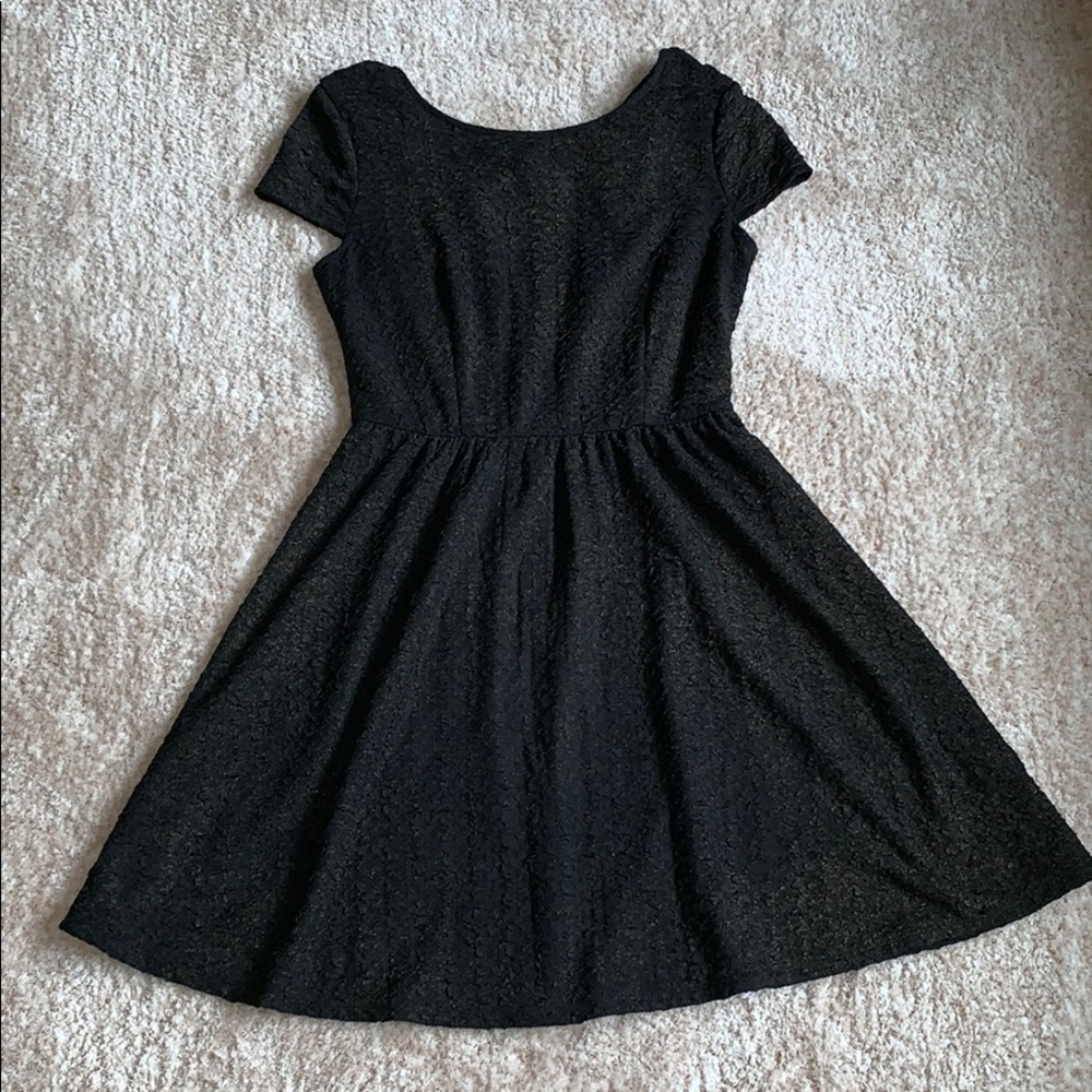 Formal black dress
